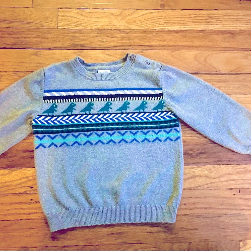 T-Rex Dino Sweater size 3 Gymboree 🦖